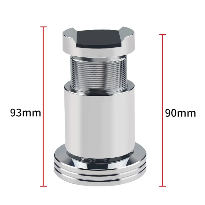 A45U Aluminum Alloy Adjustable HiFi Audio Line Feet Pad Amplifier Power Cable Bracket Wire Support for Nail(A)