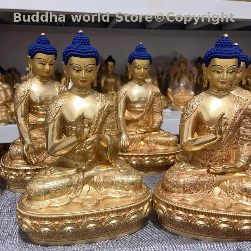 5PCS Buddhism Five Dhyani Buddhas statue Mahavairocana Amitabha Ratnasambhava Amogha siddhi Aksobhya 5 Buddhas altar worship