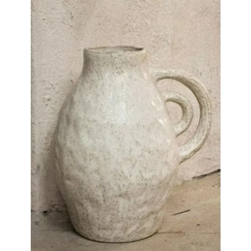Irregular Shaped Ceramic Vase, Modern Art Decorative Flower Vase for Home Living Room Tabletop Centerpiece