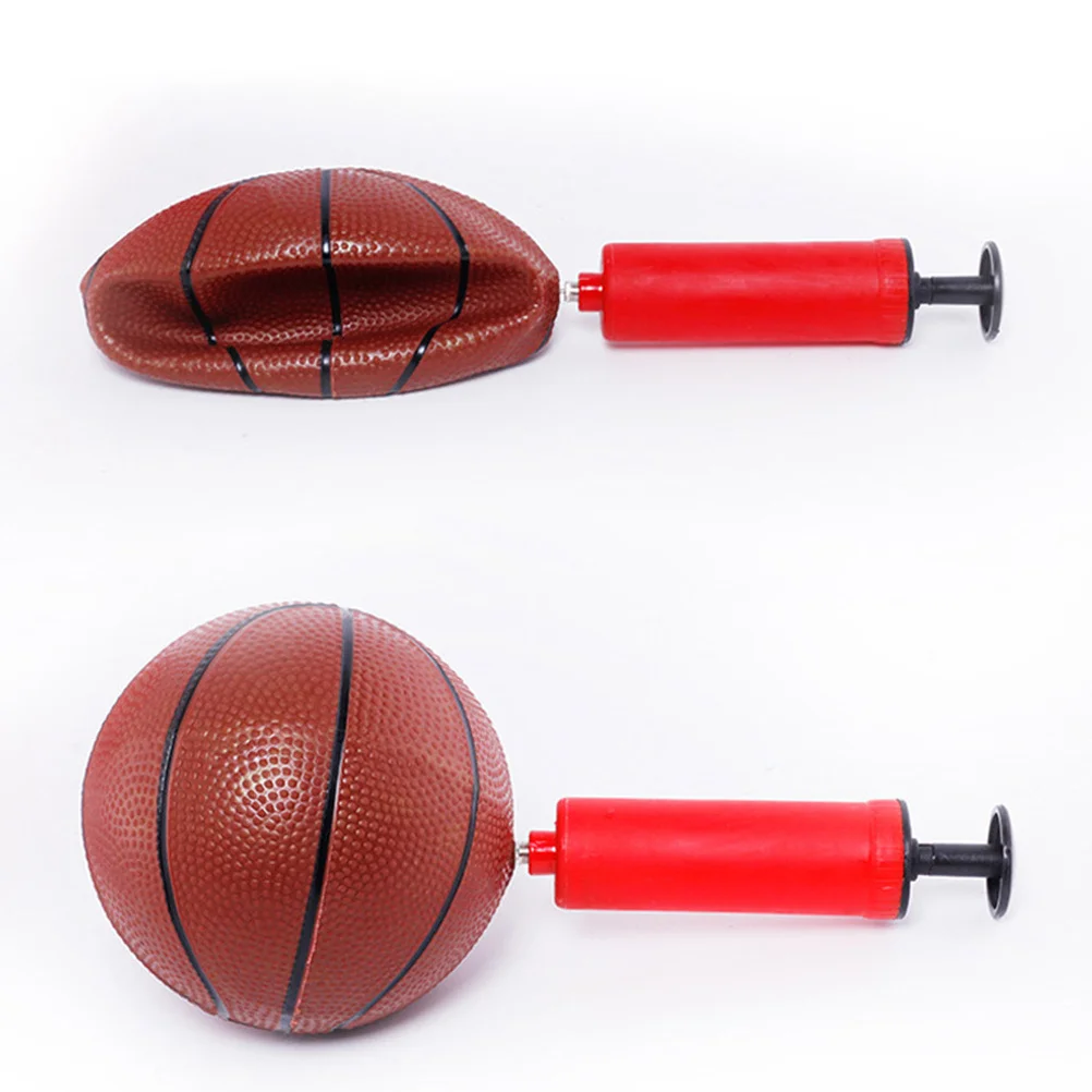 1 conjunto de bola de borracha inflável para piscina de basquete, para crianças, natação ao ar livre, festa de praia, esportes, treinamento de basquete, presente de atividade