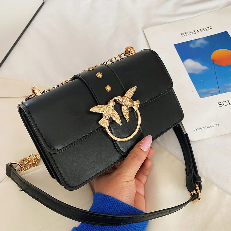 

‌ Минималистичная сумка через плечо French Boutique — женская сумка через плечо большой вместимости, модный ремешок-цепочка, шикарный и элегантный