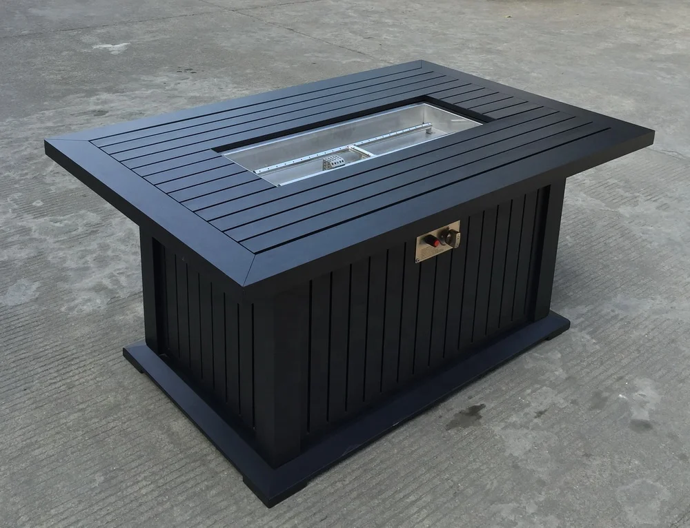 High End Rectangle Propane Backyard Fire Pit/Outdoor Gas Firepits Table