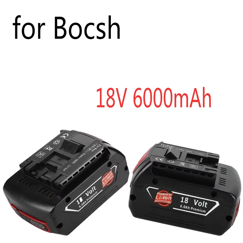 

1700 18V Original Lithium Battery Replaceable for BOSCH Battery Pack 6.0AH Original Tool Rechargeable Battery Ultra long life