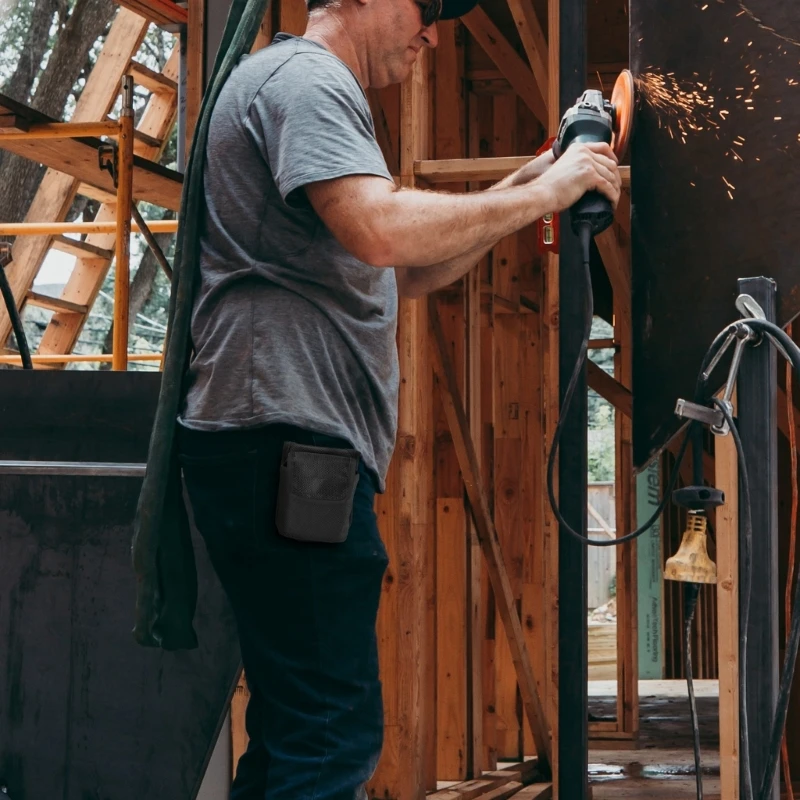 M6CF Multi function Electrician Tape Measure Nylon Waist Pocket for Technicians