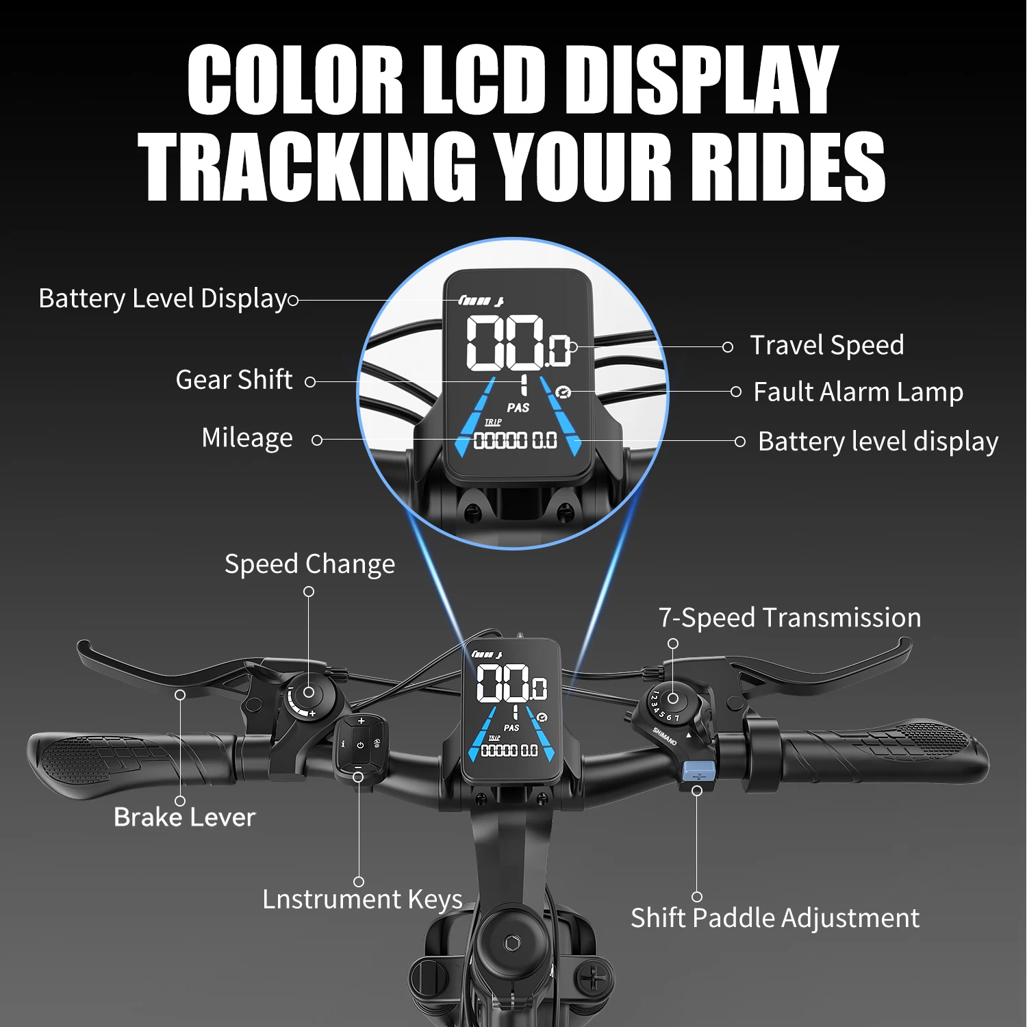 US Warehouse 500w Mountain City Commuting E Electric Electrica Emtb Bike Bicycle E-bike Ebike Cycle Bicicleta Mtb for Adult