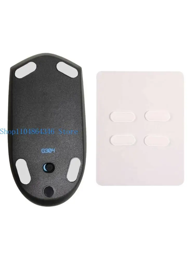 652F 1Pack Smoothest Glass Mouse Skates Glides Feet Pads Mouse Feet Sticker for G304 G305 Mouse