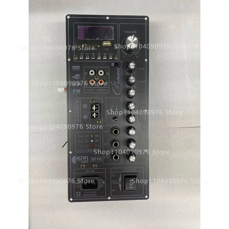 

DIY high-power outdoor tie rod speaker, digital power amplifier board, Bluetooth, dual output 10-18 inch woofer