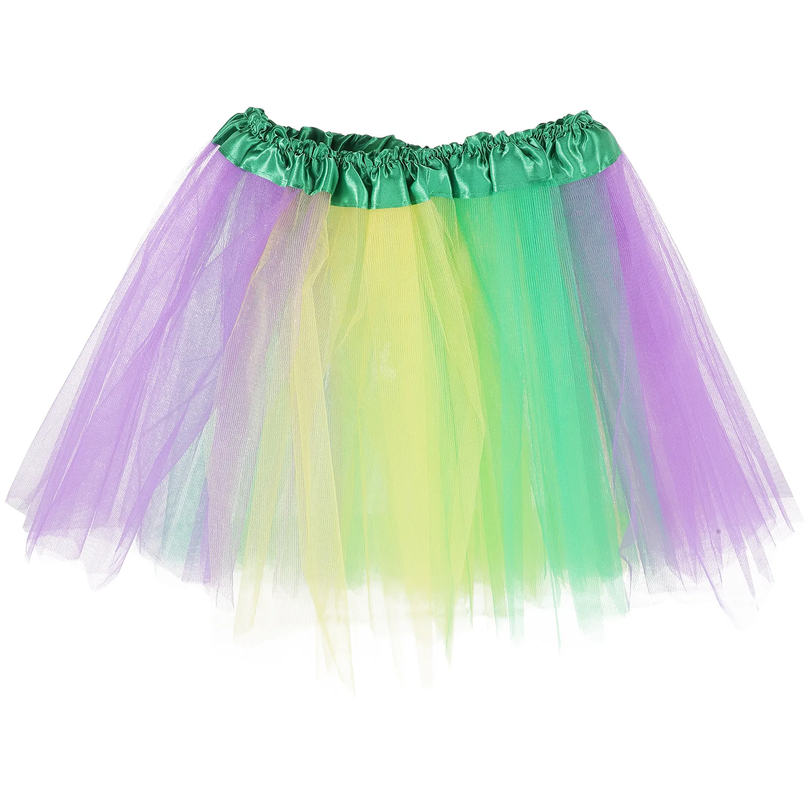 Ballet Tulle Skirt Princess Fairy Style Lightweight Comfortable Tutu Skirt Party Dress Carnival Photo Prop Festival Costume