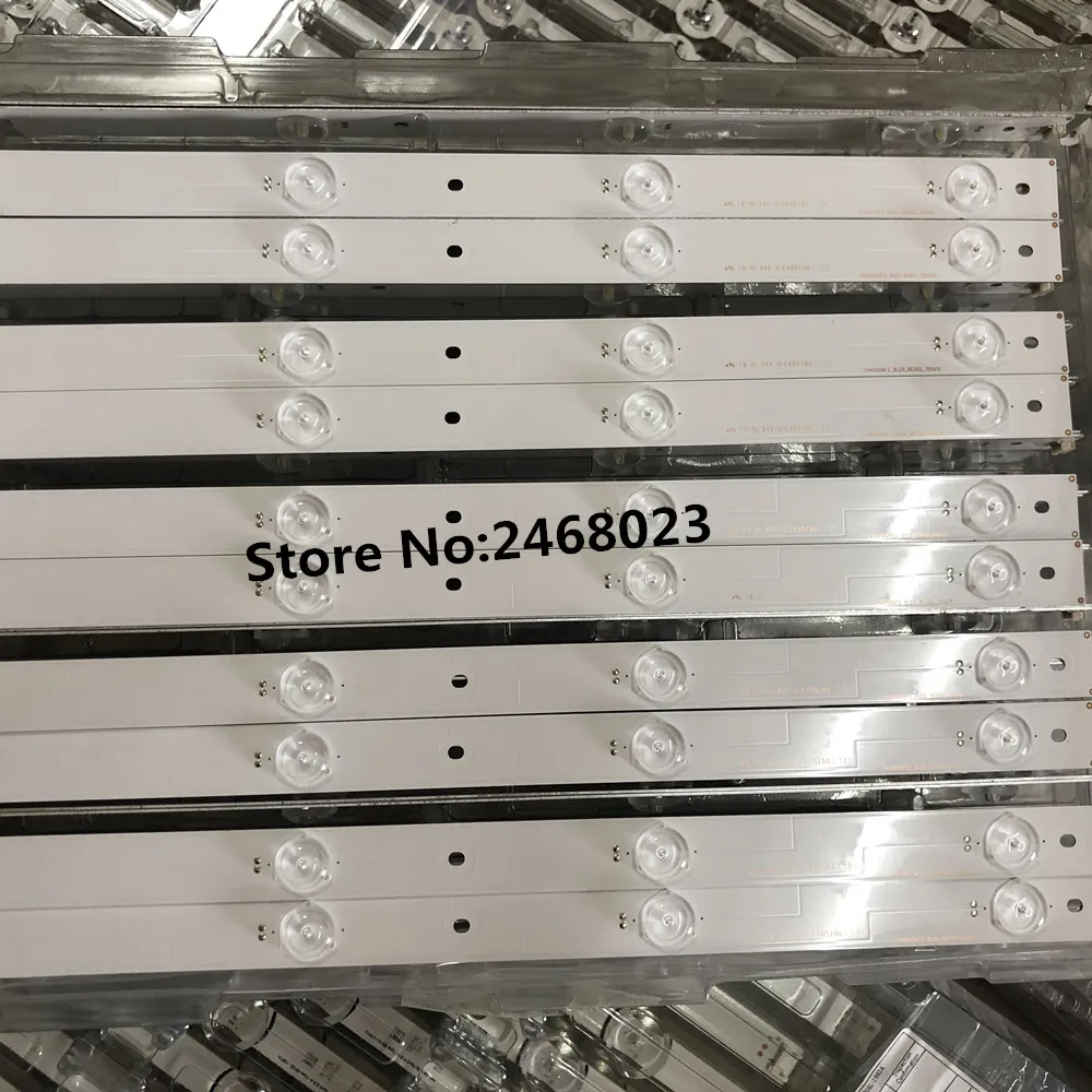 Tira de luces LED de iluminación trasera, accesorio para LED55EC620UA piezas HD550DU-B5 55H7C 55H7B 55H7B2 SVH550AF2_6LED_REV02_150410, 10 LC-55N6000U