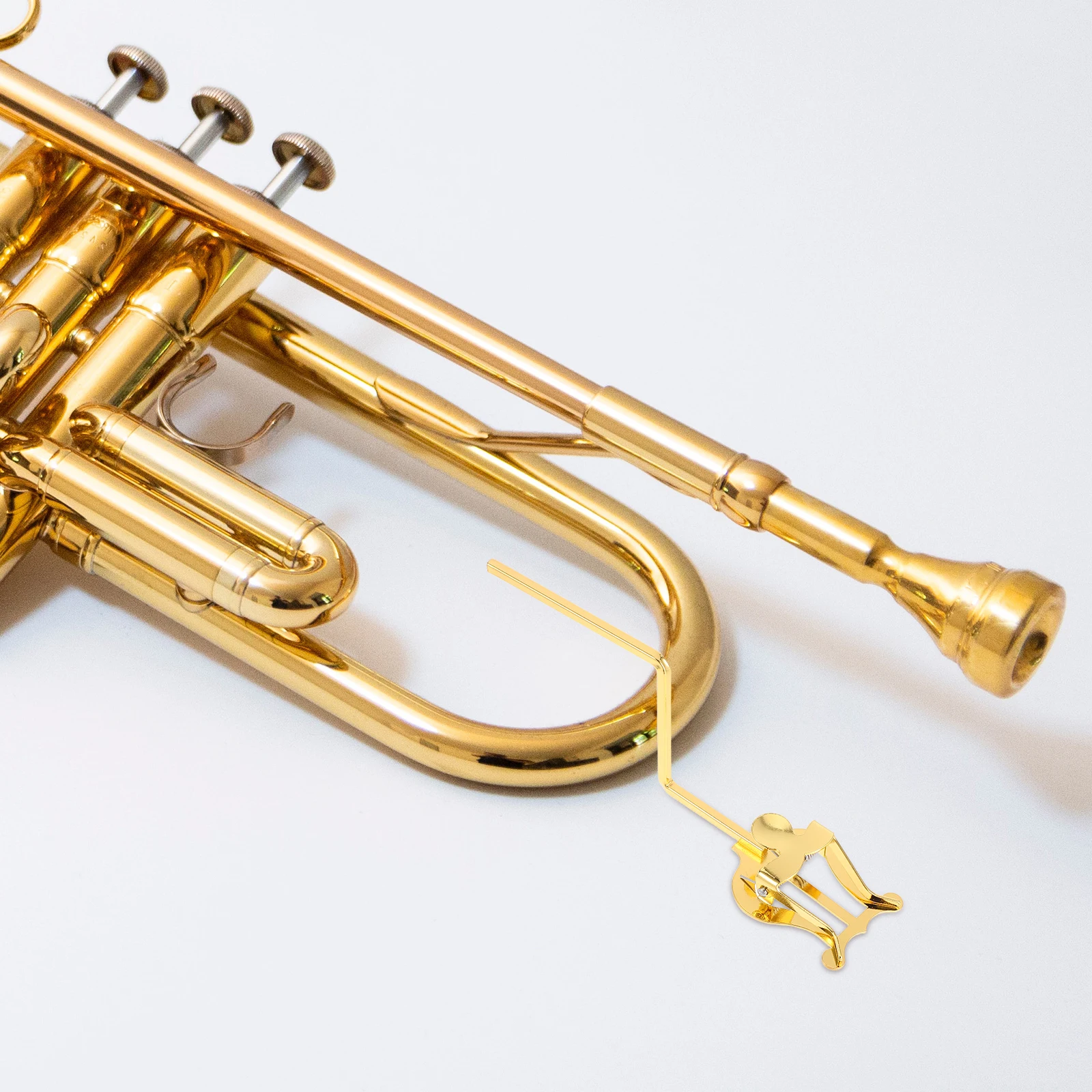 

Portable Music Stand Metal Holder Clips Accessories Saxophone Iron Vertical Marching Holders Band