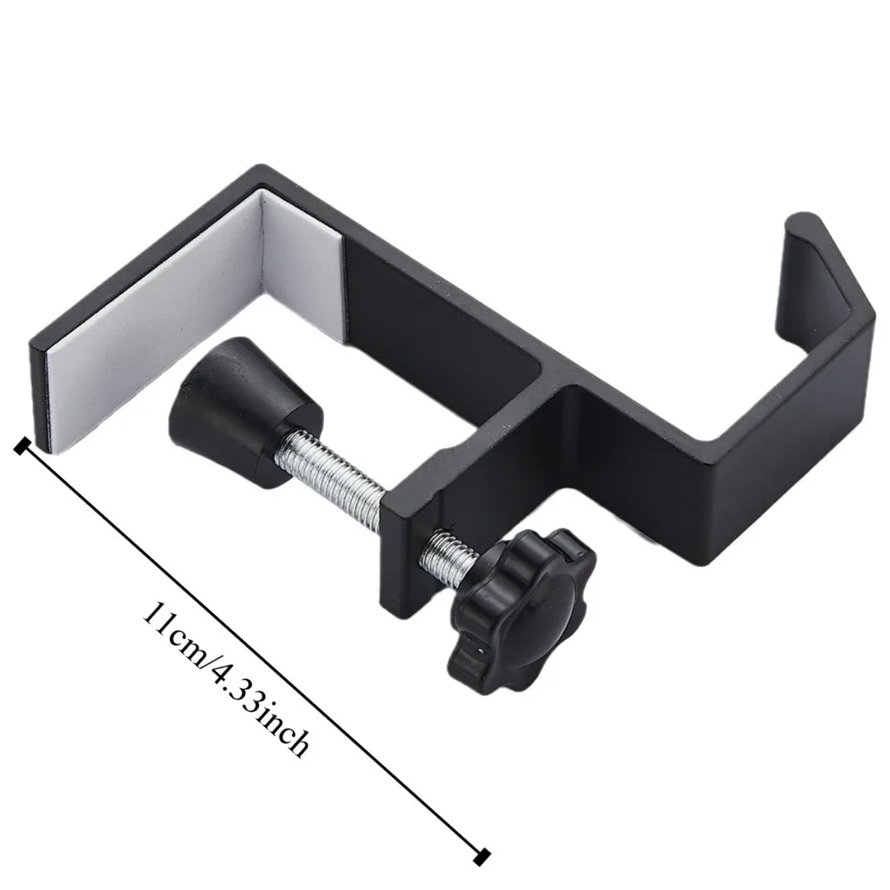 Portable Desk Edge Hook Removable Punch-free Hanging Bag Hook Adjustable Spacing Save Your Space Backpack Storage Rack Desk Side