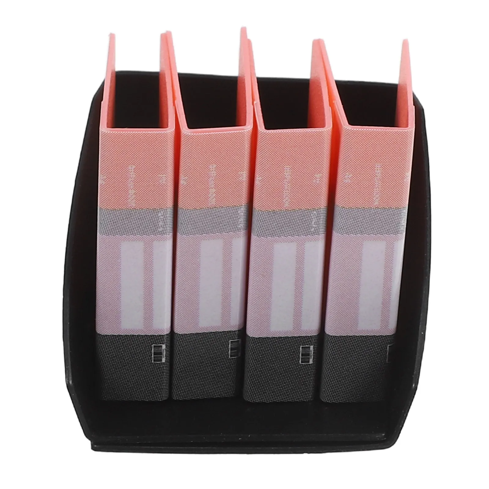 

Набор ярких миниатюрных офисных папок-гармошек для кукольного домика, пластиковые аксессуары для декора, миниатюрная офисная мебель