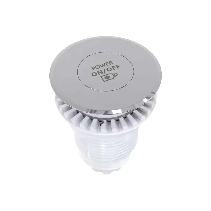 Tlf melhor preço entrega em três dias banheira cromada interruptor de controle da bomba de ar spa sistema de massagem botão