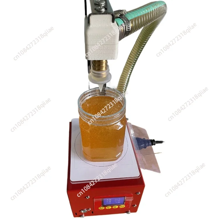 Commercial Paste Honey Filling Machine Gear Pump Weighing Type Viscous Liquid Sesame Lubricant Paste  Automatic Filler 3KG 5KG