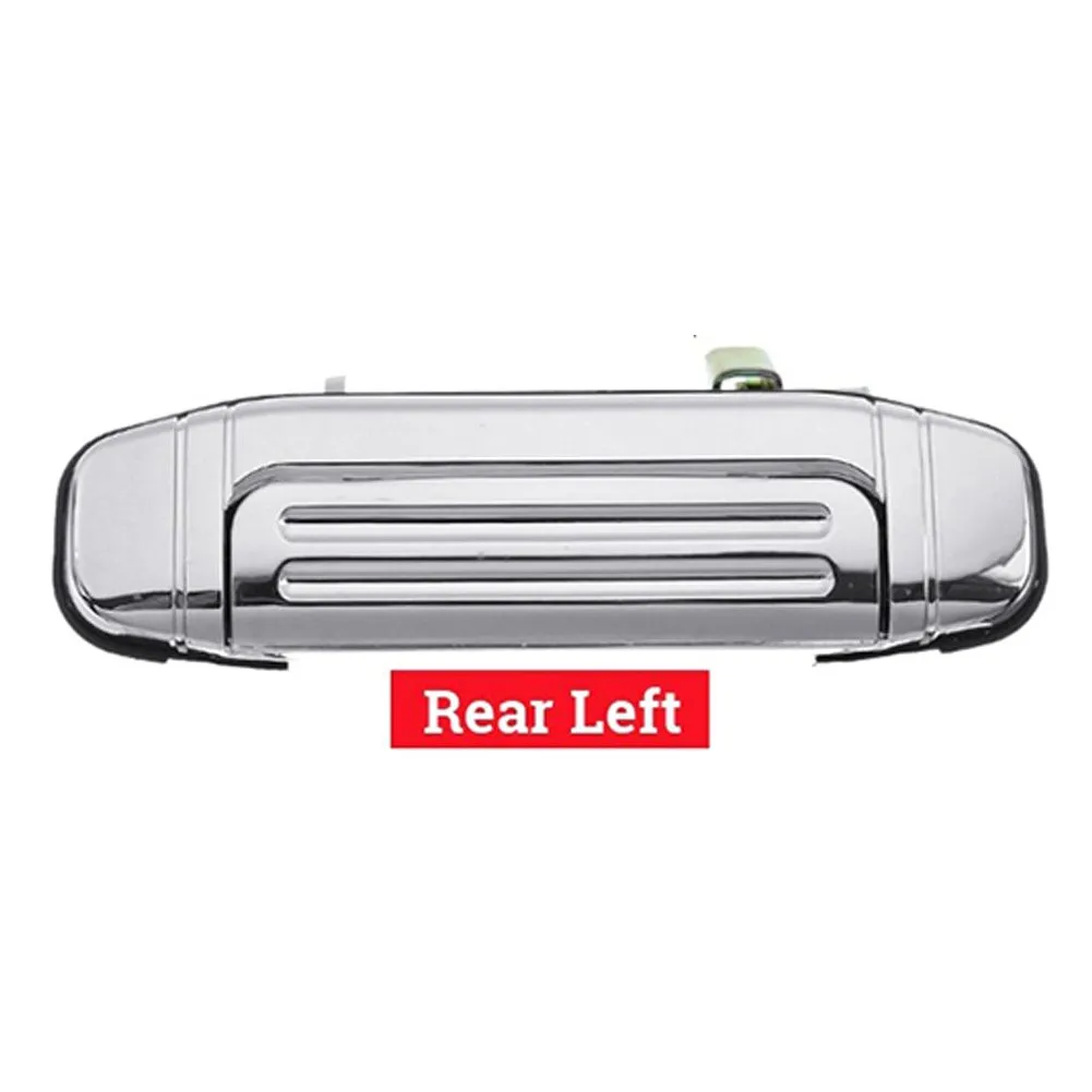 

1pc High-quality Lightweight New Car Outer Door Handle MR156876 Chrome For Mitsubishi PAJERO Plastic Replacement