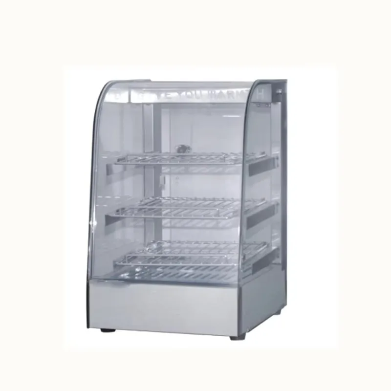 

High Quality Heated Food Display Warmer Electric Warming Showcase Wholesale