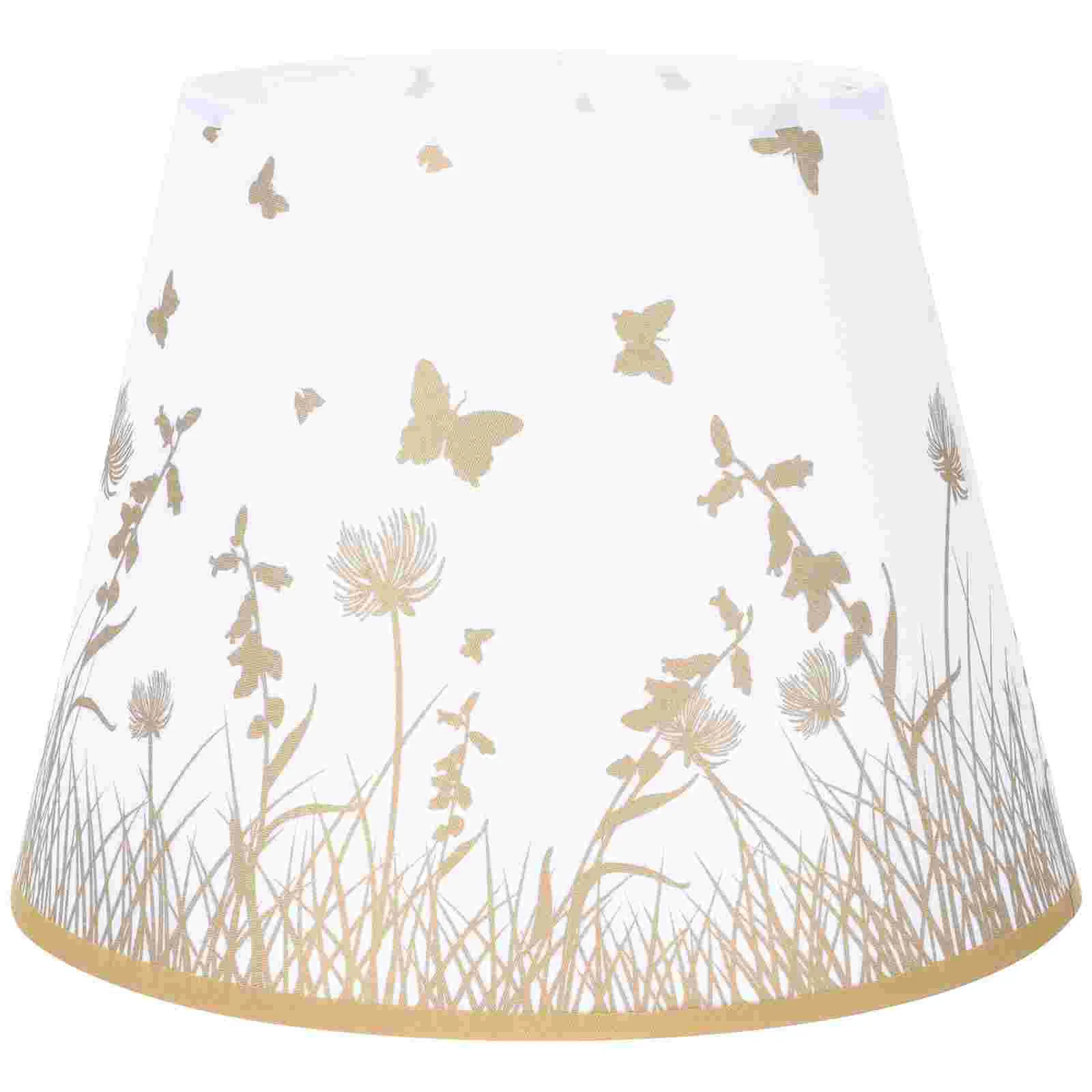 

Lamp Shade Bedside Desk Lampshade Vintage Decor Light Decorate Shades for Floor