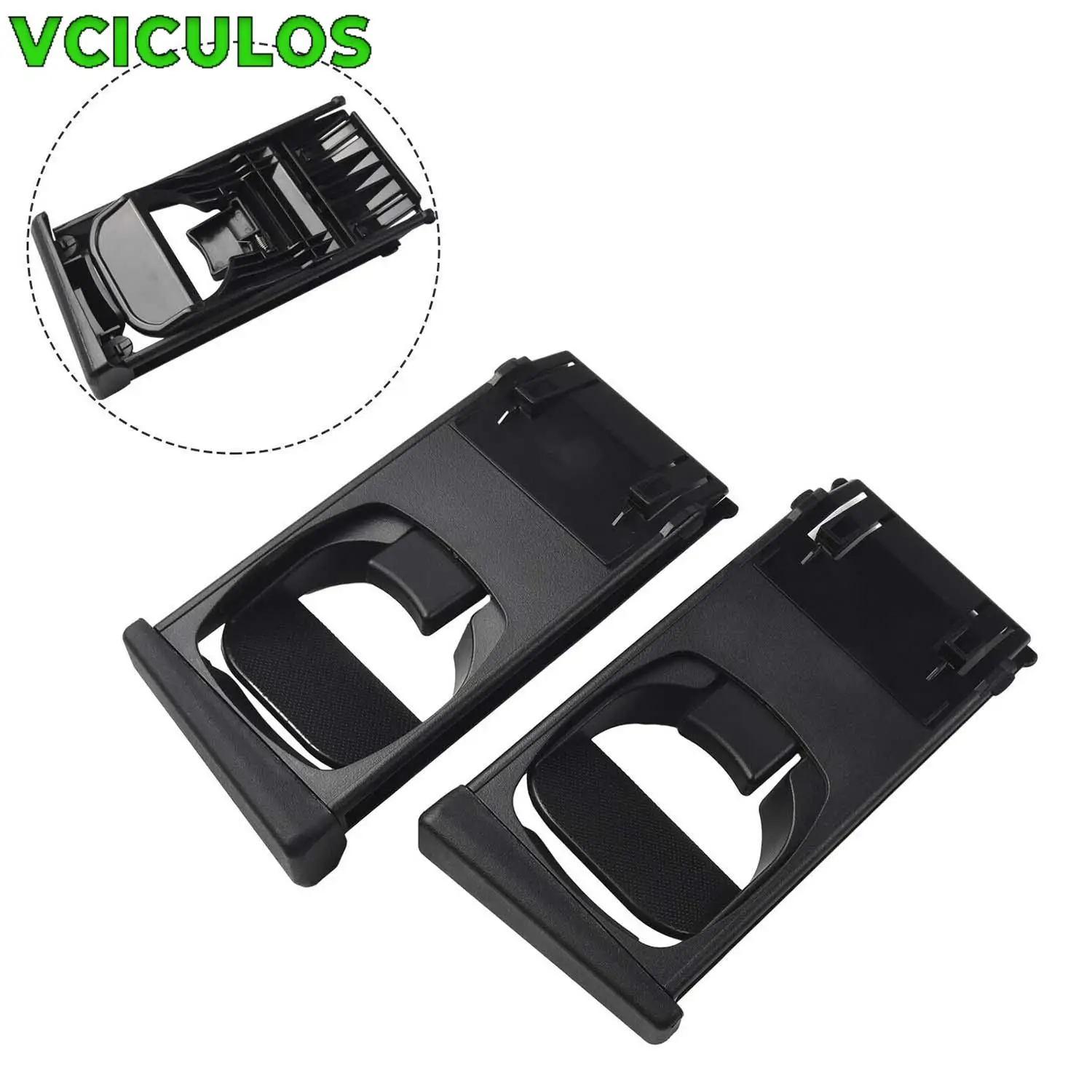 

2Pcs Car Cup Holder Correct Connector 55604-0K010 For Toyota Hilux Vigo SR Pickup Fortuner 2004-2015 Interior Replacement Parts