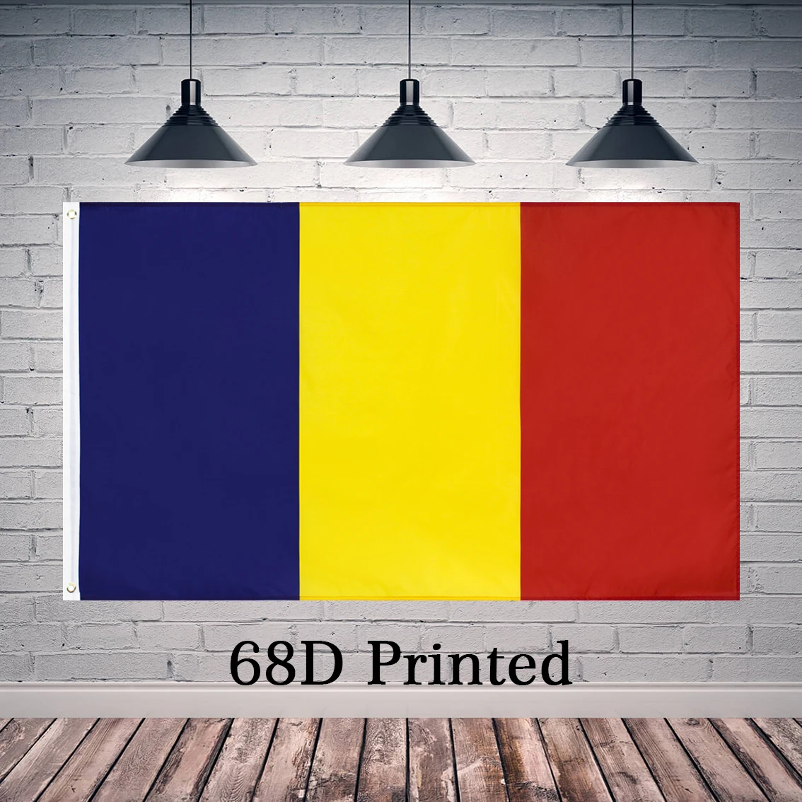 

90X150cm Romania România Flag Polyester Printed Decoration Banner Tapestry FLAGLAND