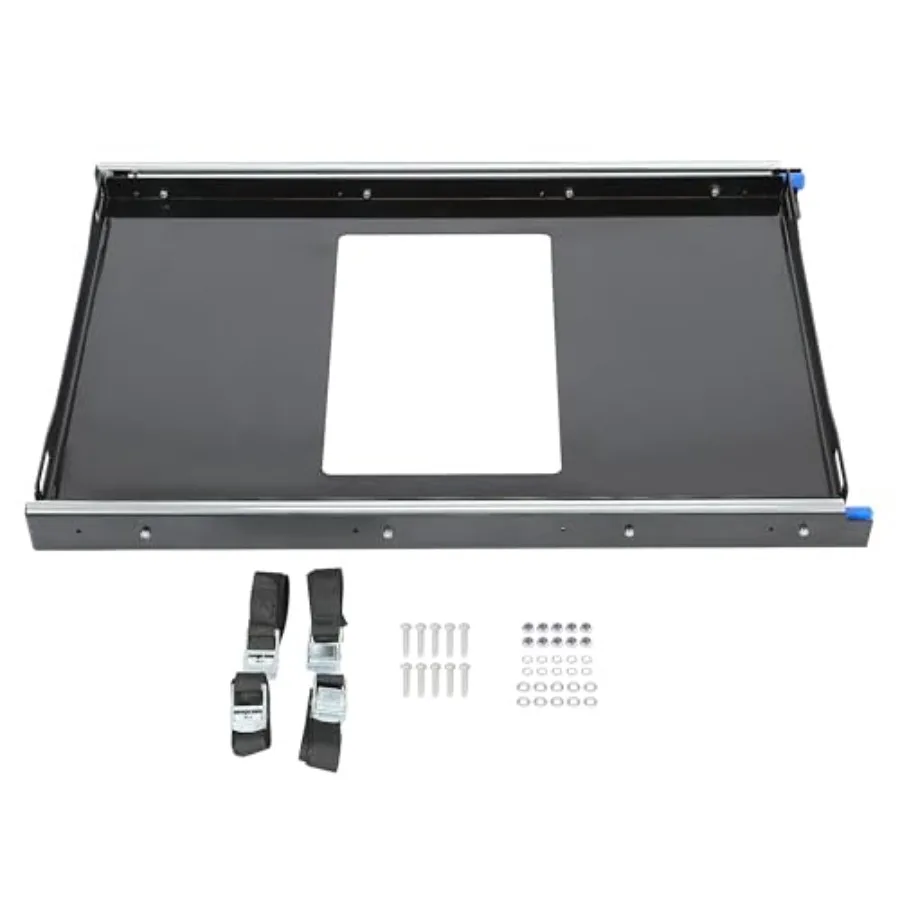 HECASA الثلاجة الشريحة الداخلية 29.3x18.7 في السكك الحديدية المحمولة رسم صينية المنزلق ل RV بيك اب SUV فان مقطورة الثلاجة الفريزر كول