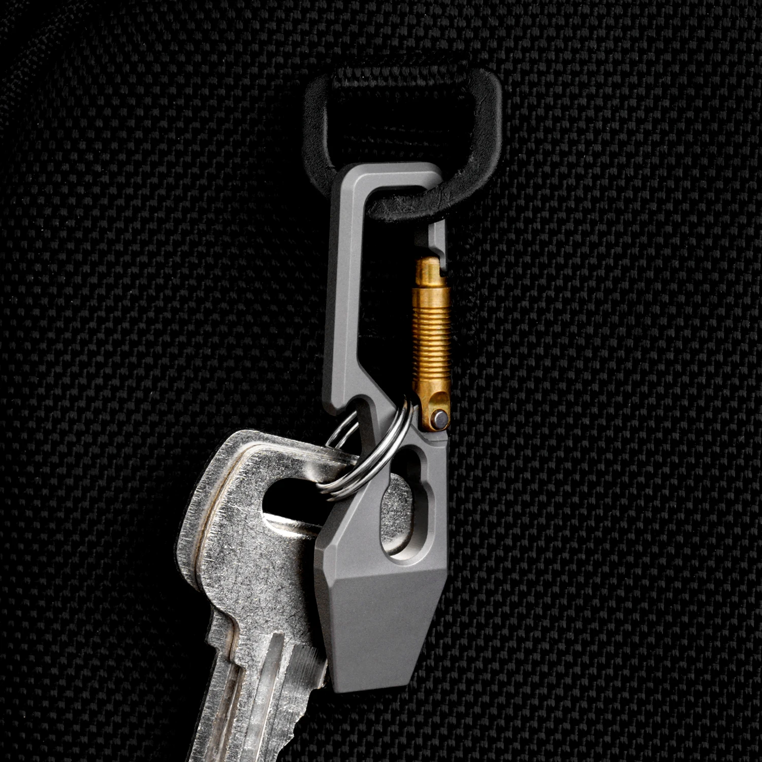 

1 шт., брелок из титанового сплава, подвесная пряжка, портативный карманный инструмент, аксессуары, уличный EDC брелок, универсальный инструмент