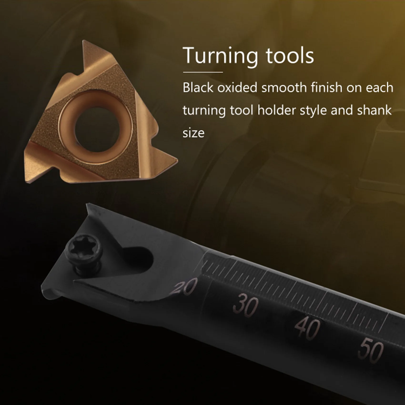 1/2 Inch Lathe Threading Boring Bar with 10Pcs 16IR AG60 Internal Threading Carbide Turning Inserts and T15 Wrench