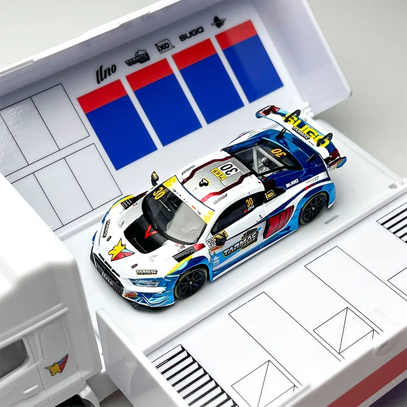 

TW 1:64 Scale R8 LMS GT3 Evo II Alloy Car Model Ornament Souvenir Display Collection Hobby Gift