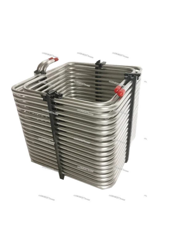 

Непосредственно от производителя, материал 304, трубка 8 мм, трубка для вина из нержавеющей стали, 2-сторонняя охлаждающая винная трубка для инкубатора пива