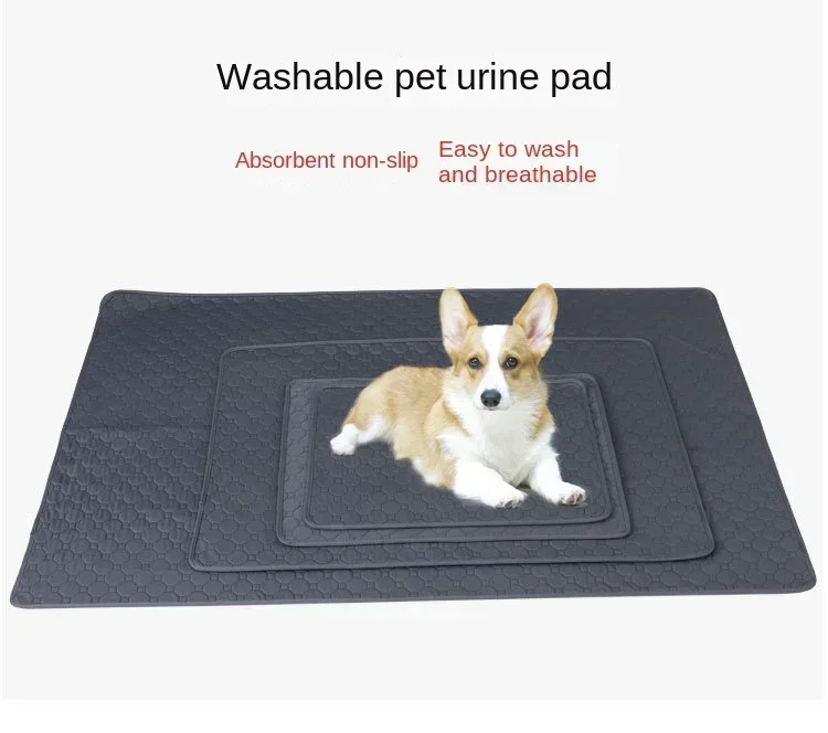 Pet Diaper Mat Urine Absorbent Environment Protect Diaper Mat, Waterproof Reusable Training Pad Dog Car Seat Bed,dog urine pad