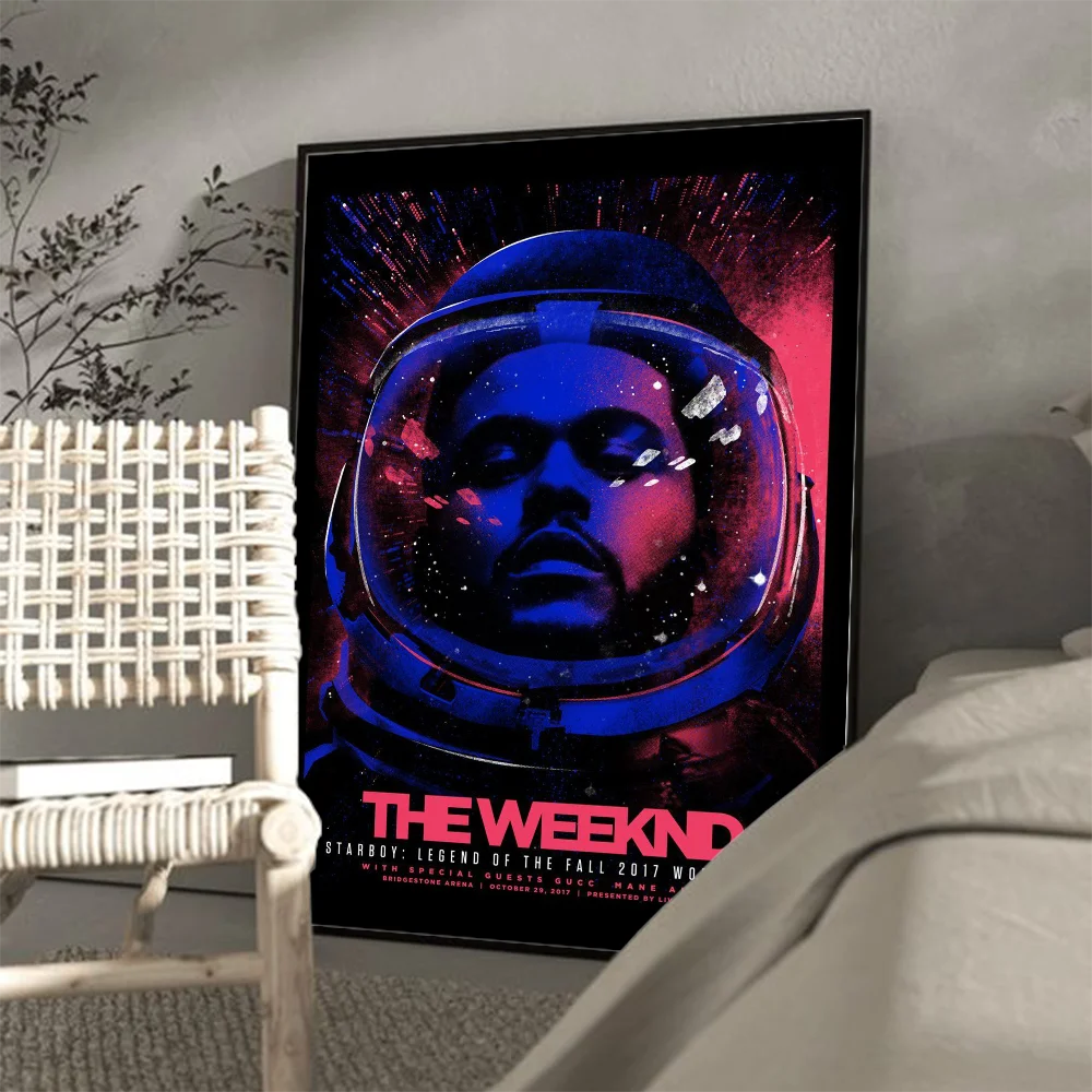 2023 The Weeknd Poster Classic Vintage Posters HD Quality Wall Art Retro Posters for Home Room Wall Decor