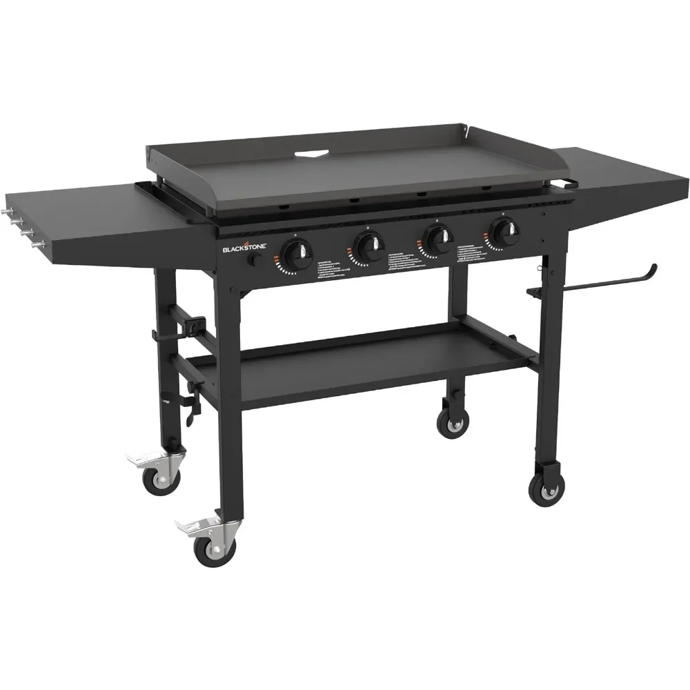 

Grand barbecue portable en acier inoxydable