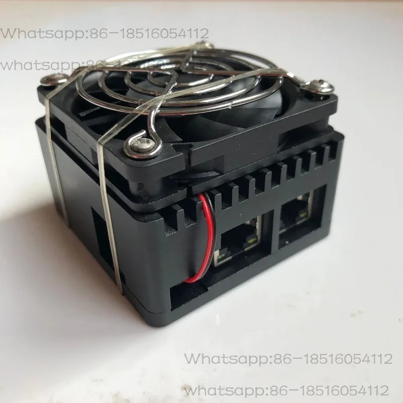 

Nanopi R2S Mini Router, CNC All-Metal Shell Rk3328 Dual Gigabit Network Port Radiator Shell