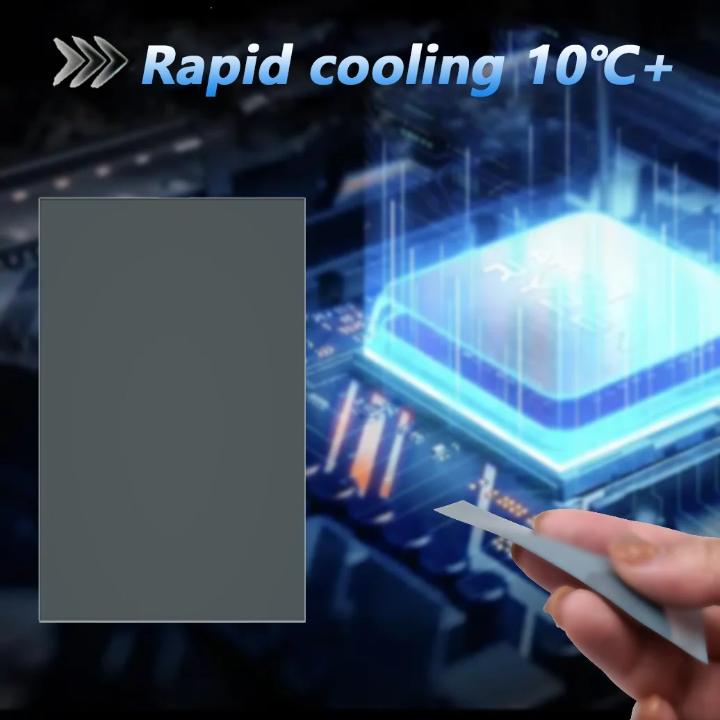 لوحة تغيير المرحلة هانيويل PTM7950 بقدرة 8.5 وات/مك مادة الشحوم الحرارية للكمبيوتر المحمول/وحدة المعالجة المركزية/وحدة معالجة الرسومات، وسادة معجون حرارية موصلة للتبريد. #5