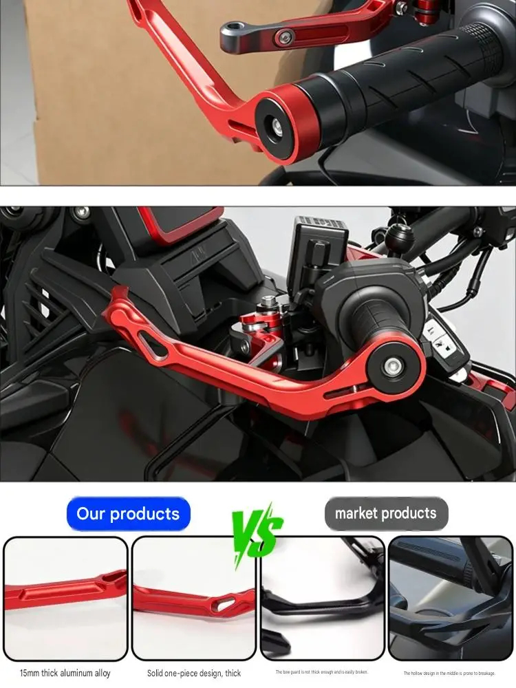 For ZXMOTO 500RR 820RR CNC Impact Resistant Handguards Anti Fall Protection Frame Buffer Collision Force When Motorcycle Slides