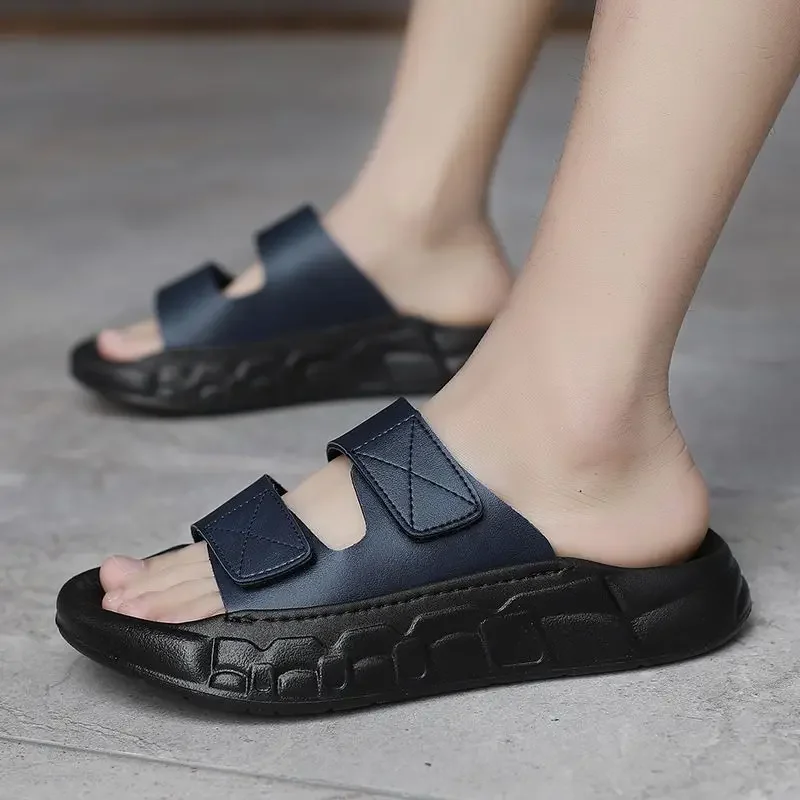 Eva Slides Male Slipper Men's Shoe Platform Mascullino Comfortable Adult Clappers 2025 Style Cheap Shoes Liquidation Original