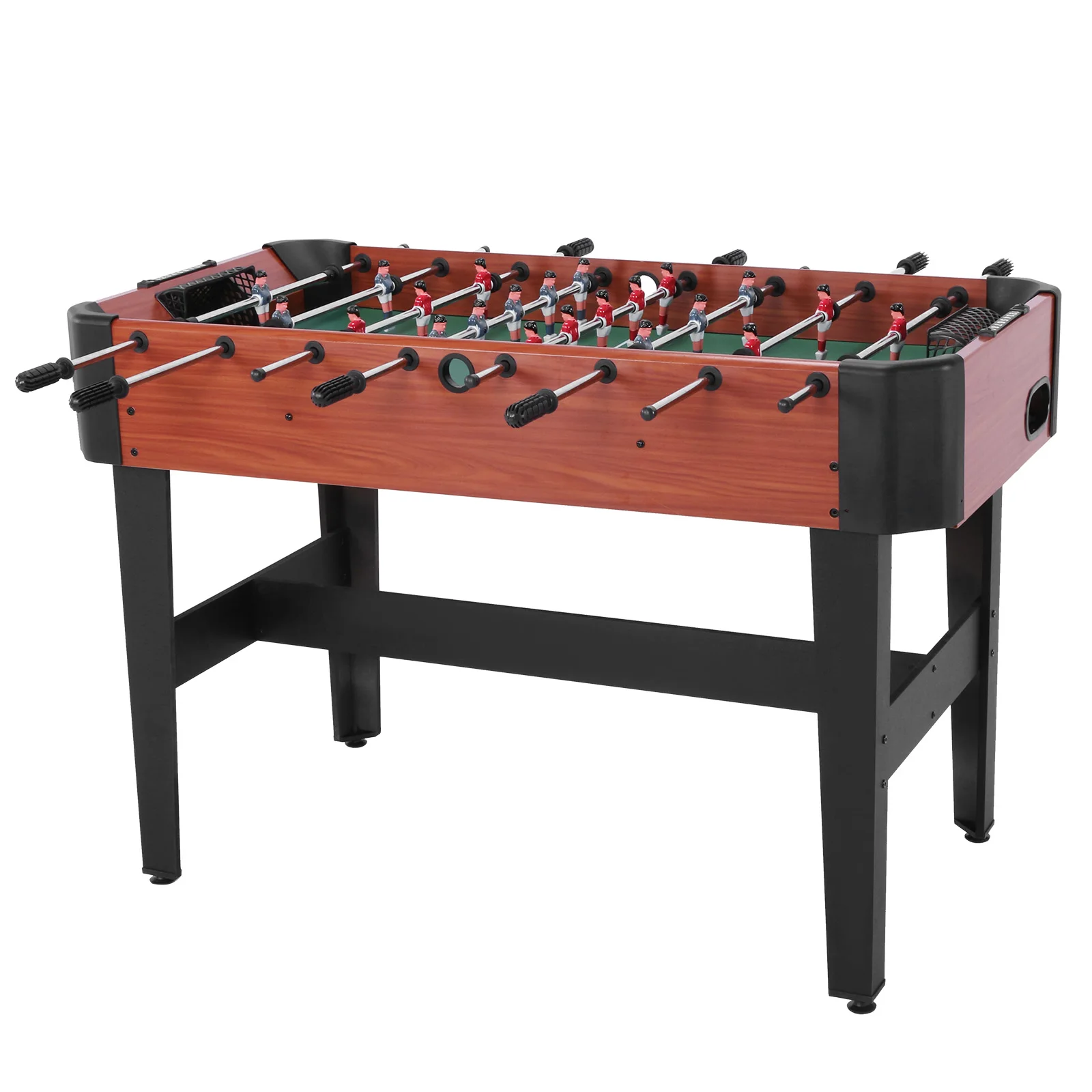 

47 Inch Soccer Game Table with Score Keeper Indoor Foos Ball Table with Counterbalanced & Uniformed Men for Home Office Man Cave