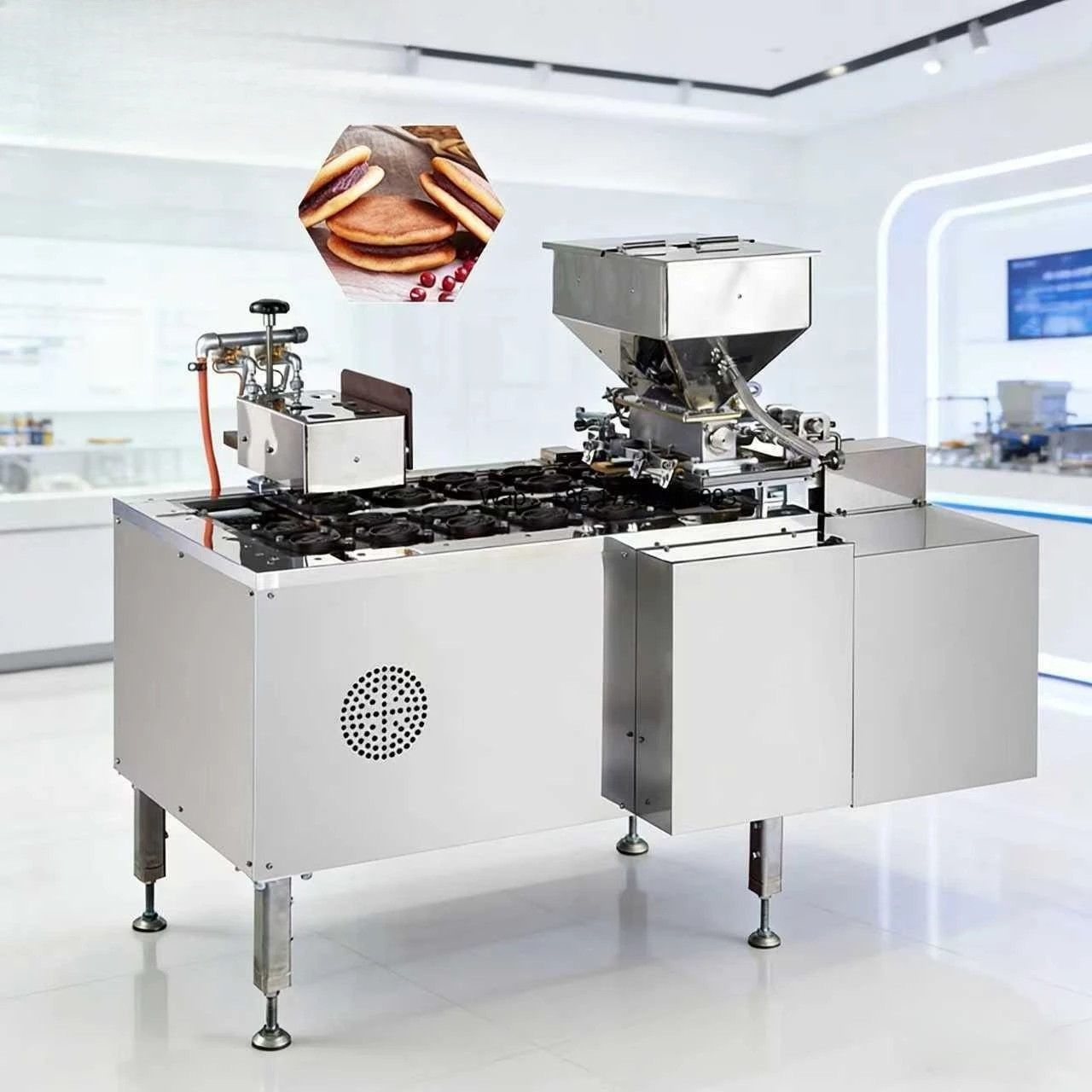 Full Automatic Dorayaki Pancake Making Machine