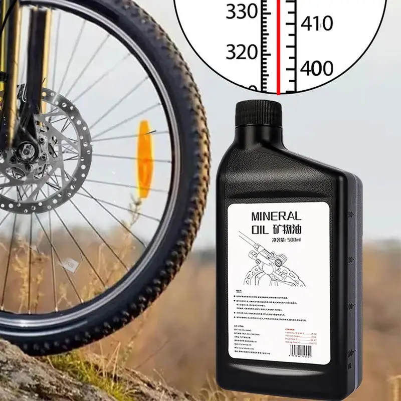 Hydraulic Mineral Oil 500ml Bicycle Brake Oil Liquid Hydraulic Disc Brake Oil Road Bicycle Brake Caliper Lube Bicycle