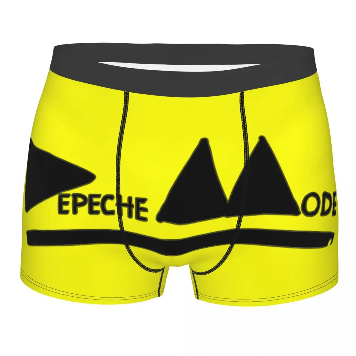 Custom Electronic Rock Depeche Cool Mode Underwear Male Printed Customized Boxer Shorts Panties Briefs Soft Underpants