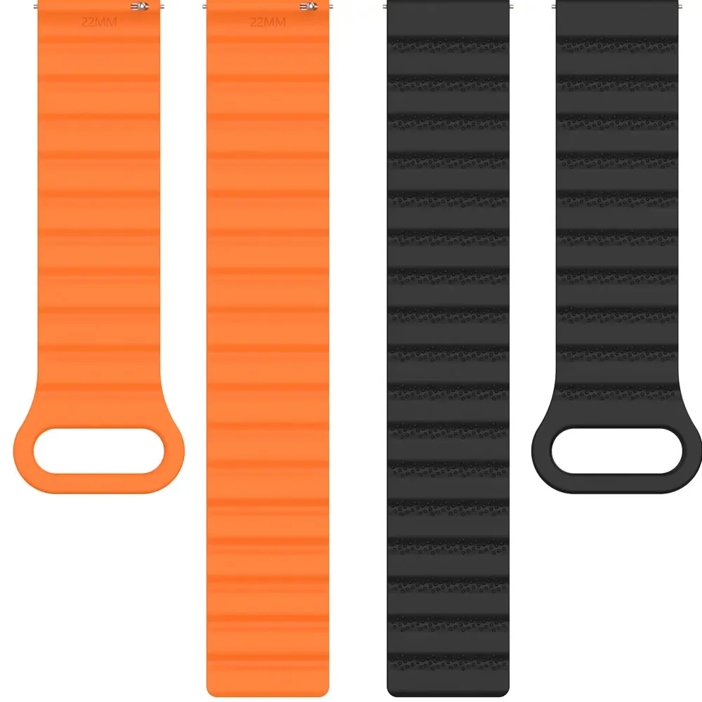حزام مغناطيسي من السيليكون للغارمين Forerunner 265 255 265S 255S Vivoactive 4S 3 5 سوار الفرقة Venu Sq 2 Plus 3S 2S حزام الساعات