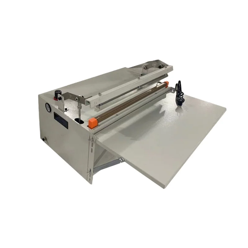 Desktop Electric Semi-Automatic Pneumatic Sealing Machine Film Cutting Integrated Packaging for Textiles Commodity Applications