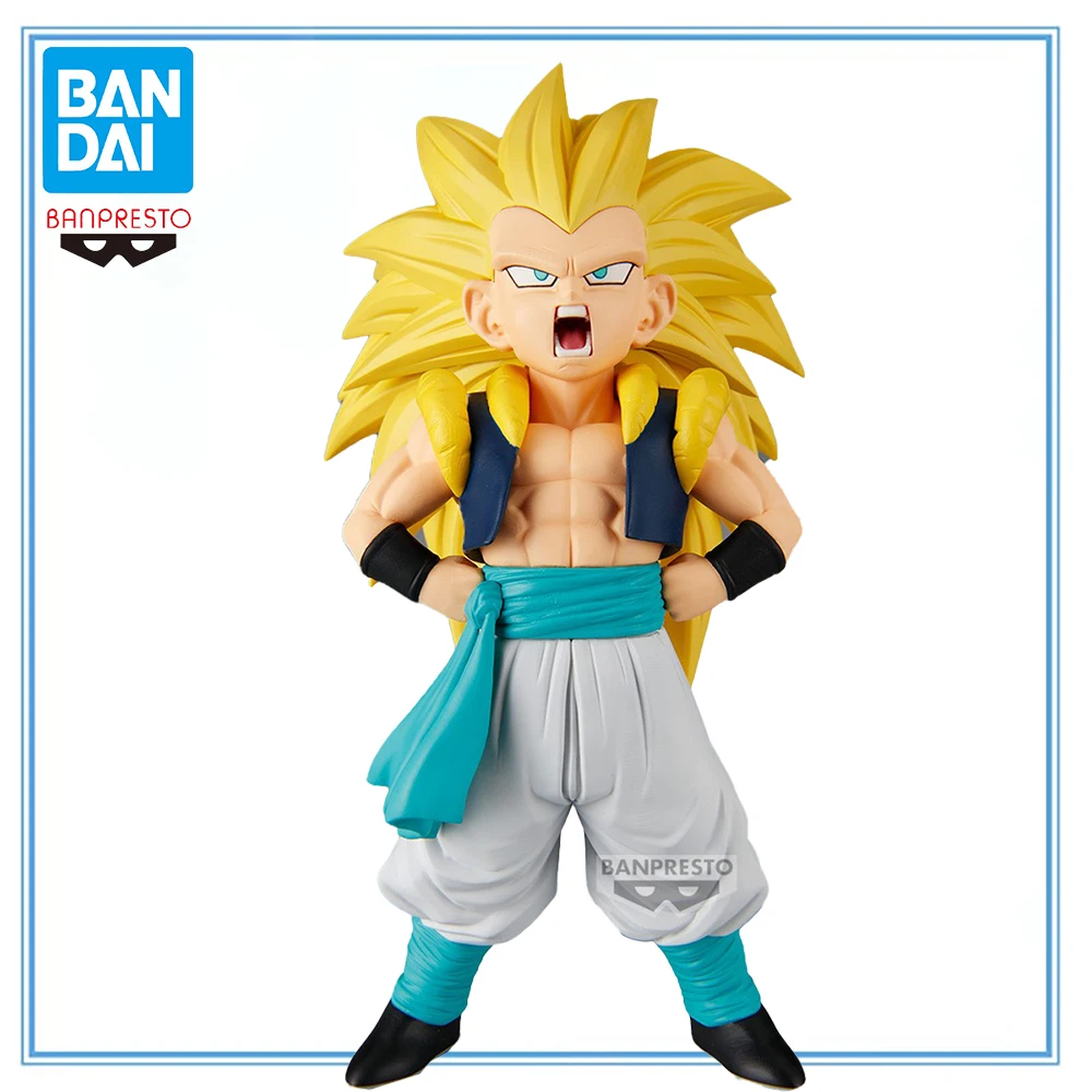 

100% оригинал в наличии Bandai Spirits BANPRESTO Solid Edge Works - The Departure Gotenks SSJ3 Коллекция аниме-фигурок Series