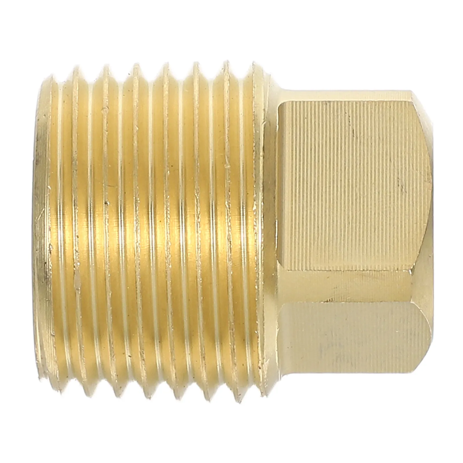 Boat Brass Drain Plug Threaded Flare Tube Fitting Spare Garboard Drain Plug Replacement for Boat Hulls Parts Accessories