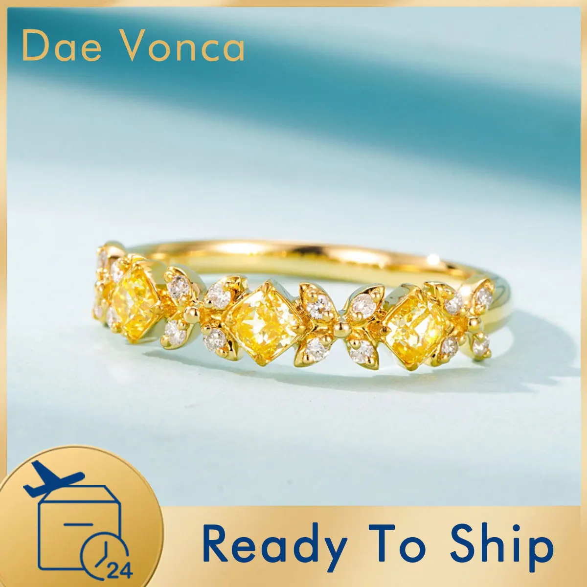 

Кольцо с бриллиантом из желтого золота 18 карат, кольцо с желтым бриллиантом, всего 0,47 карата, ювелирные изделия с натуральным бриллиантом, обручальное кольцо для женщин