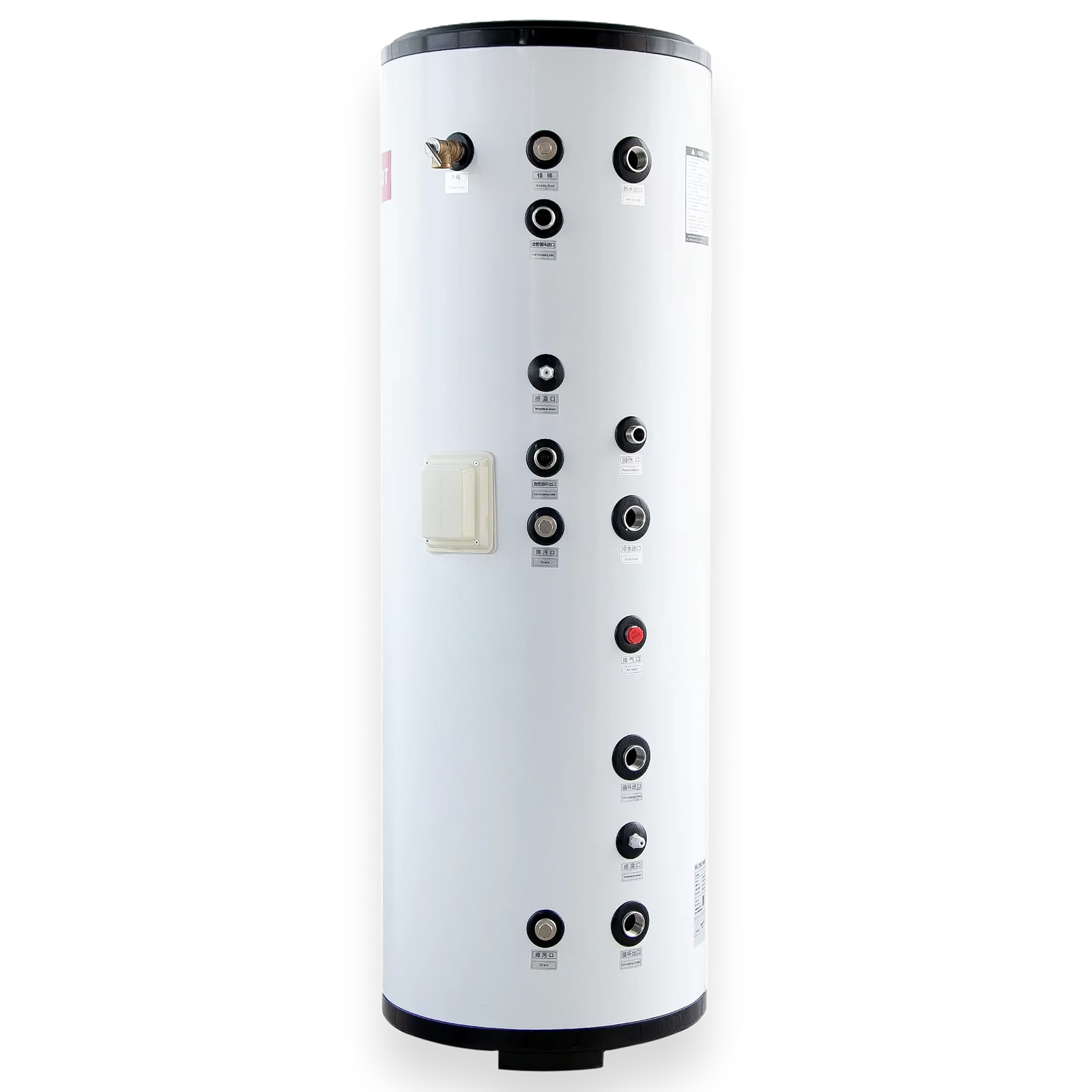 

Аккумуляторный бак из нержавеющей стали под давлением 550 л для солнечного/электрического наружного теплового насоса, пищевой вкладыш и сертифицированный RoHS ISO