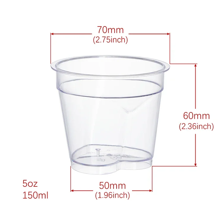 High quality dessert container Mustiramisu Cup Wedding 500 Set 150ml