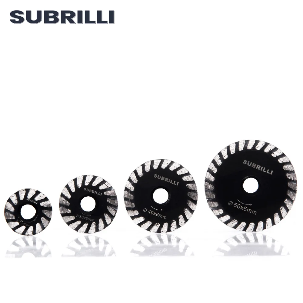 SUBRILLI 25/30/40/50mm Diamond Saw Blade Mini Cutting Disc For Stone Concrete Glass Diamond Carving Grinding Wheel Circular Blad - view 2