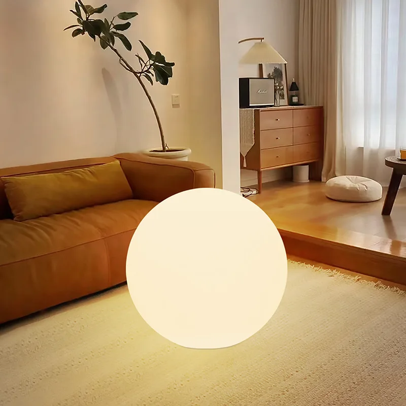 Intelligent furniture APP control ball floor lamp living room floor lamp bedroom decoration bedside lamp study attic floor stand