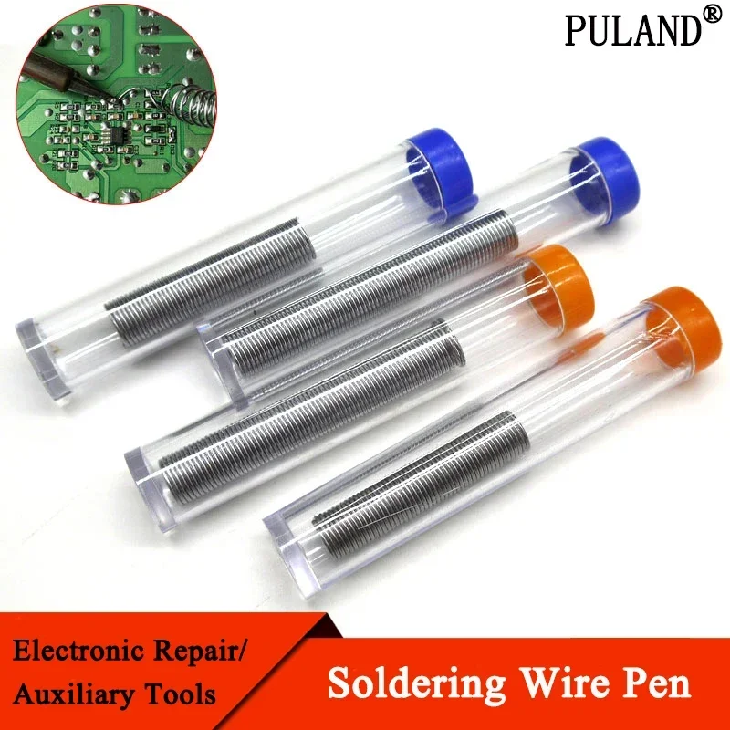 1/5Pcs 0.8MM Portable soldering Wire Pen Silver Solder Wire for Mobile Phone Instrument Repair Tools