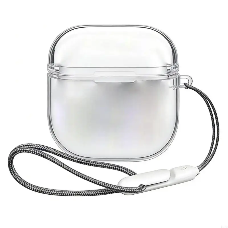 

F42D Headphone Cover Shockproof Wrap Case Skin Antiscratch Guard Washable Soft TPU Housing Shell Enhances Grip for Buds 8 Lite